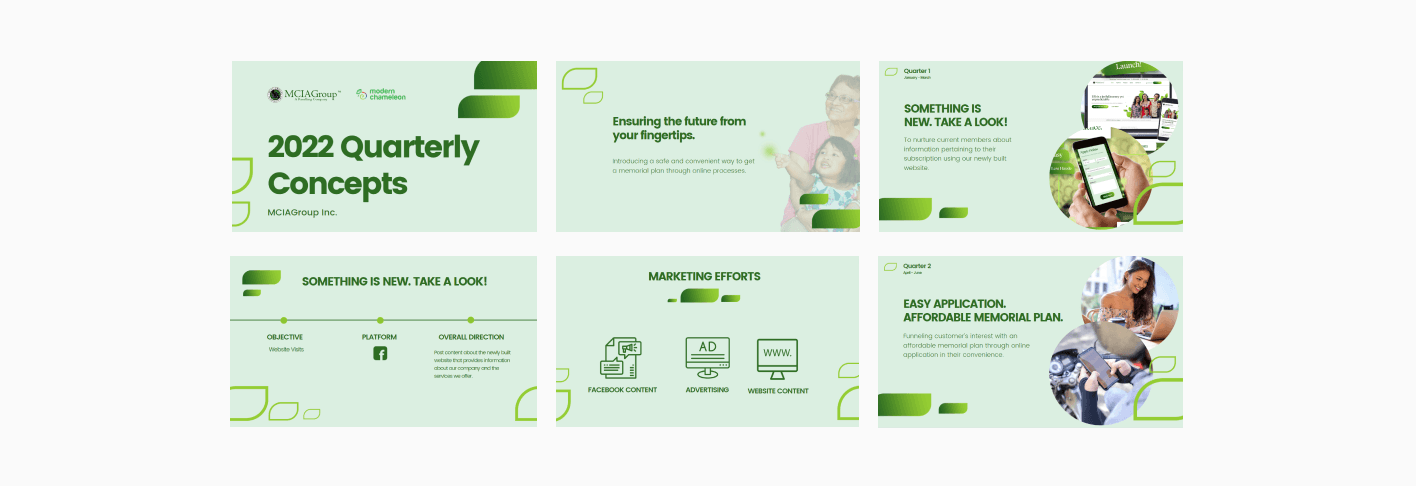 - Digital Marketing Agency in Cebu, Philippines | Modern Chameleon Digital social media marketing strategy for MCIAGroup Memorial Plan