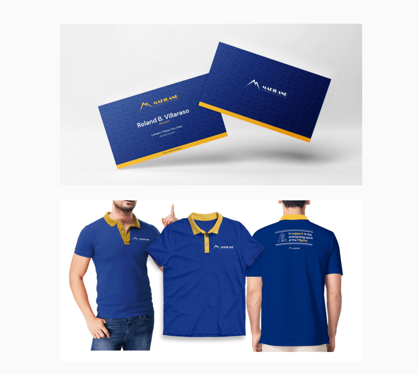 - Digital Marketing Agency in Cebu, Philippines | Modern Chameleon Digital calling card and t-shirt design for Mariland Lending
