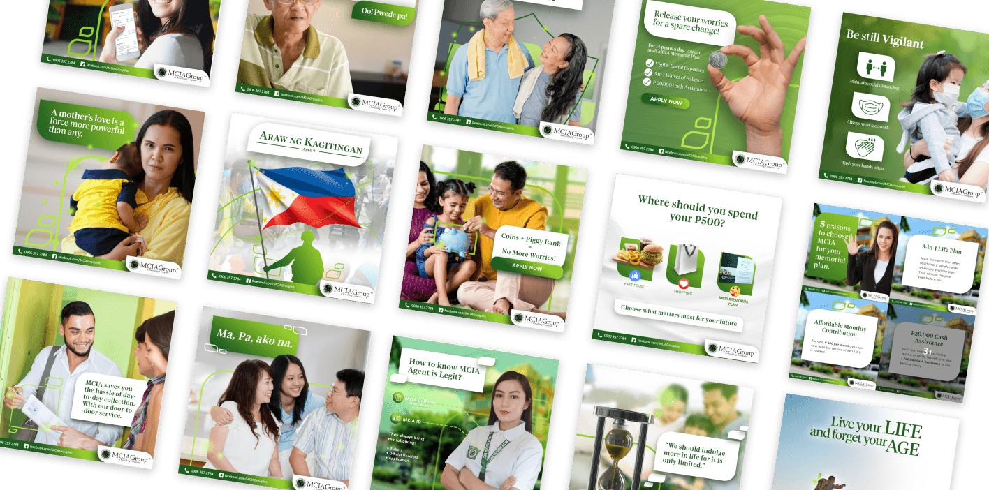 - Digital Marketing Agency in Cebu, Philippines | Modern Chameleon Digital Social media poster of MCIAGroup Memorial Plan