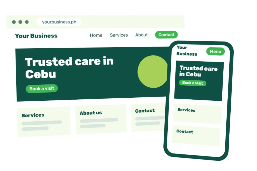 Modern Chameleon web design and development for Cebu businesses