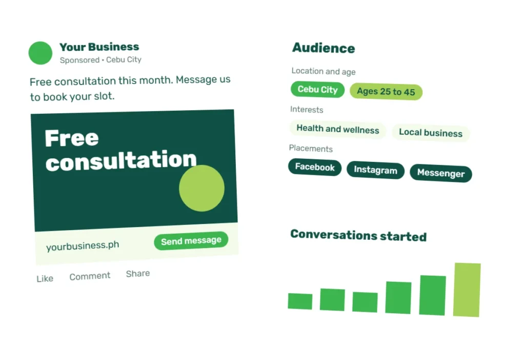 Modern Chameleon Facebook and Instagram ads management for Philippine businesses