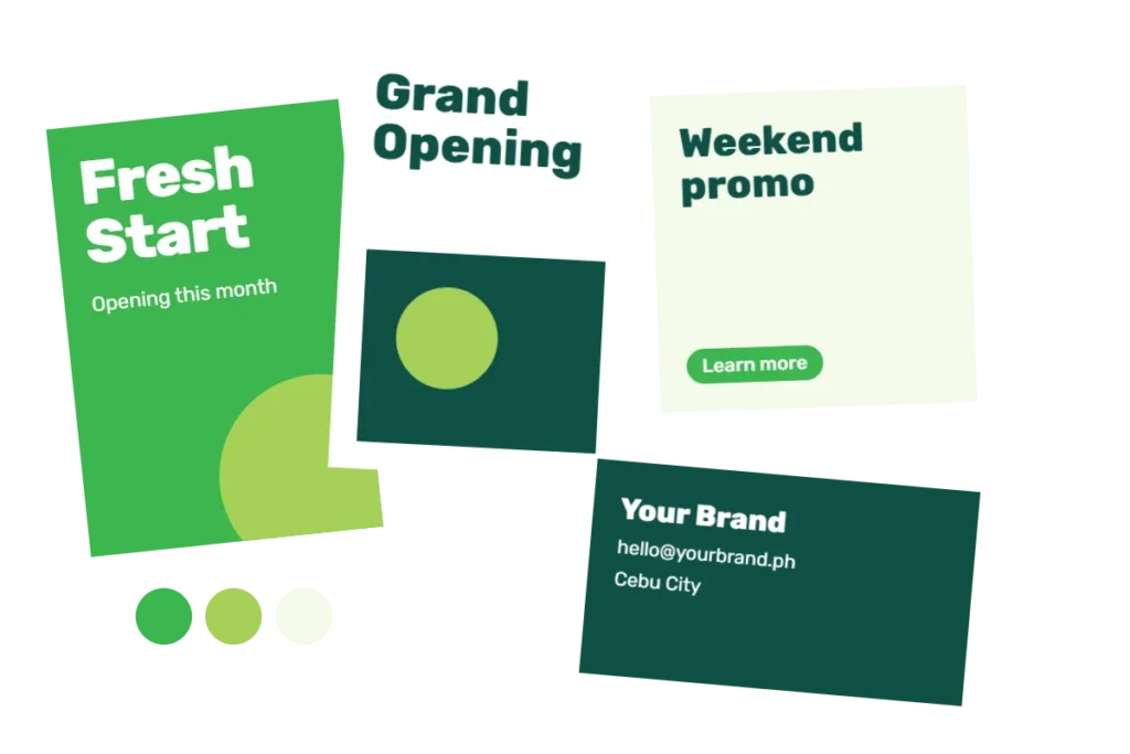 Modern Chameleon graphic design services for Cebu businesses